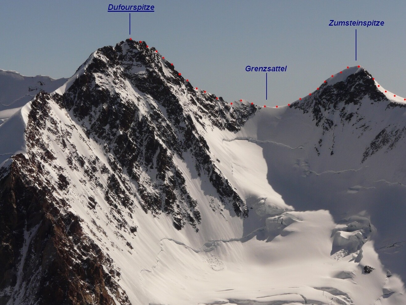 Il Dufourspitze è la vetta più alta del Monte Rosa - Zermatt | Secret World Trip Planner