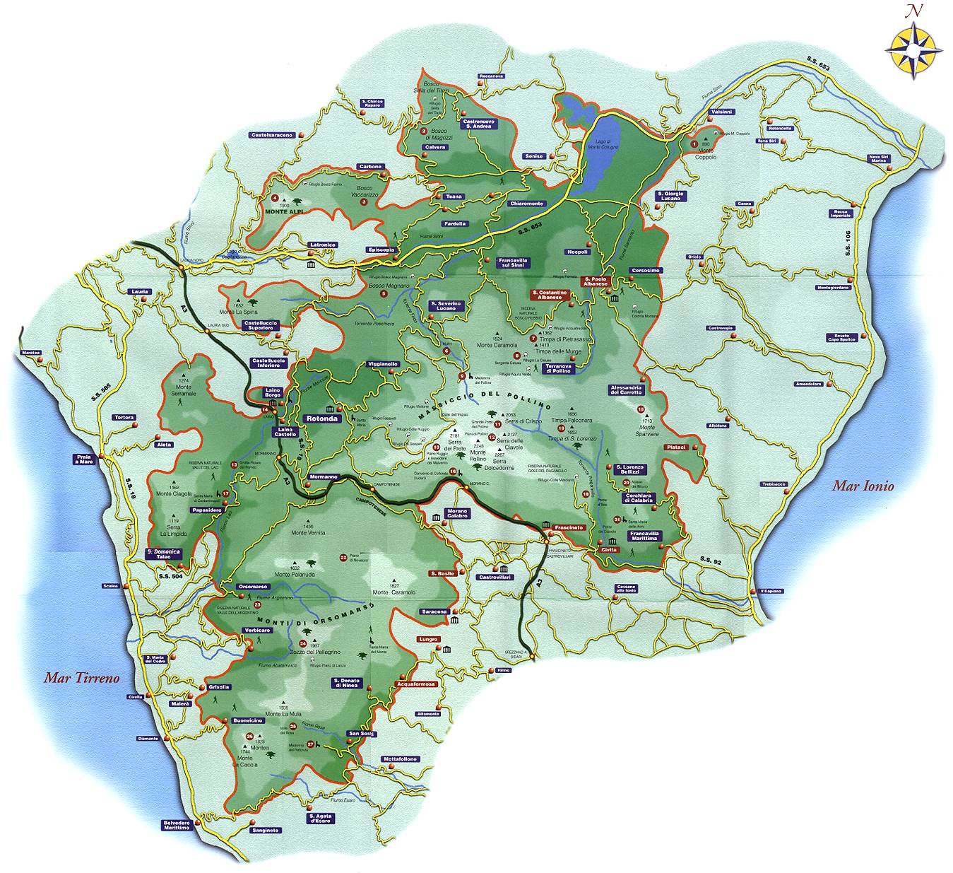 ສວນສາທາລະນະ Pollino - Terranova di Pollino | Secret World Trip Planner