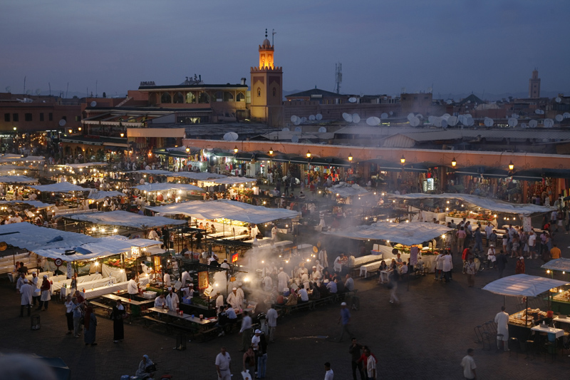 La place Jamaa El Fna — Marrakesh