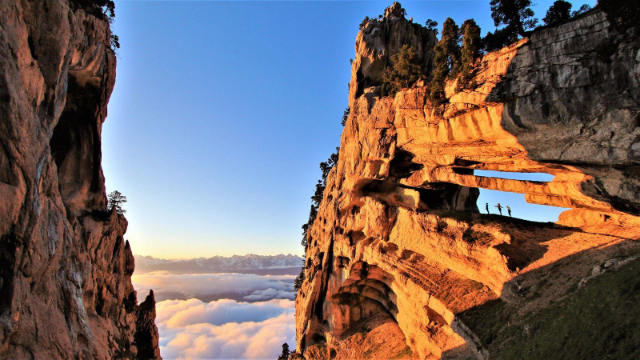 Isabelle Tower Double Arch - Plateau-des-Petites-Roches | Secret World Trip Planner