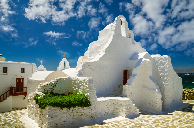 Panagia Paraportiani को चर्च - Mikonos | Secret World Trip Planner