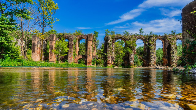 Acueducto romano de la antigua Nikópolis - Λούρος Ποταμός | Secret World Trip Planner