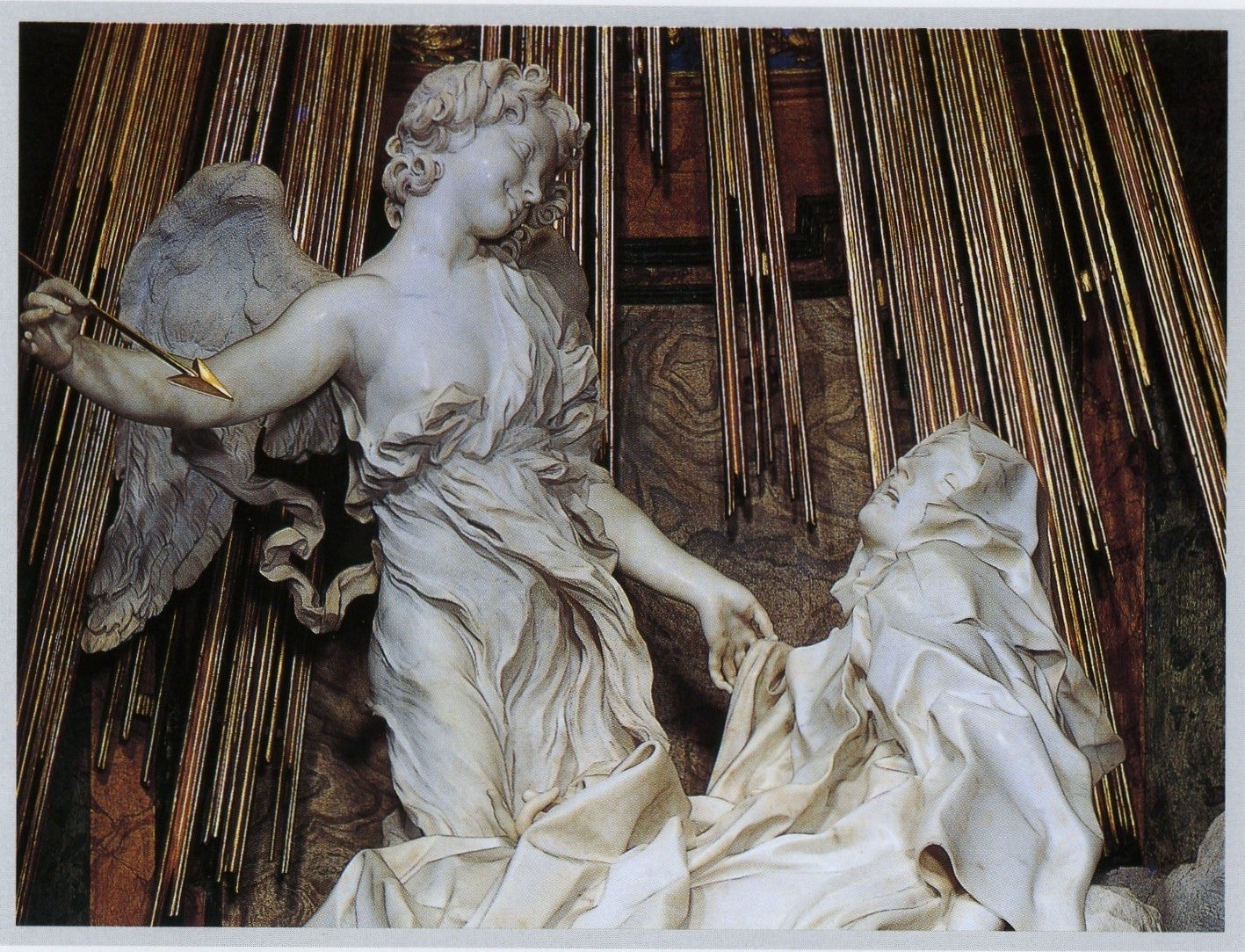 செயிண்ட் தெரசாவின் பரவசம், (1647-1651) - Roma | Secret World Trip Planner