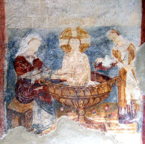 Krypt Epiphanius - Castel San Vincenzo | Secret World Trip Planner
