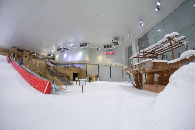 Parque temático de las dunas de nieve — الدوحة