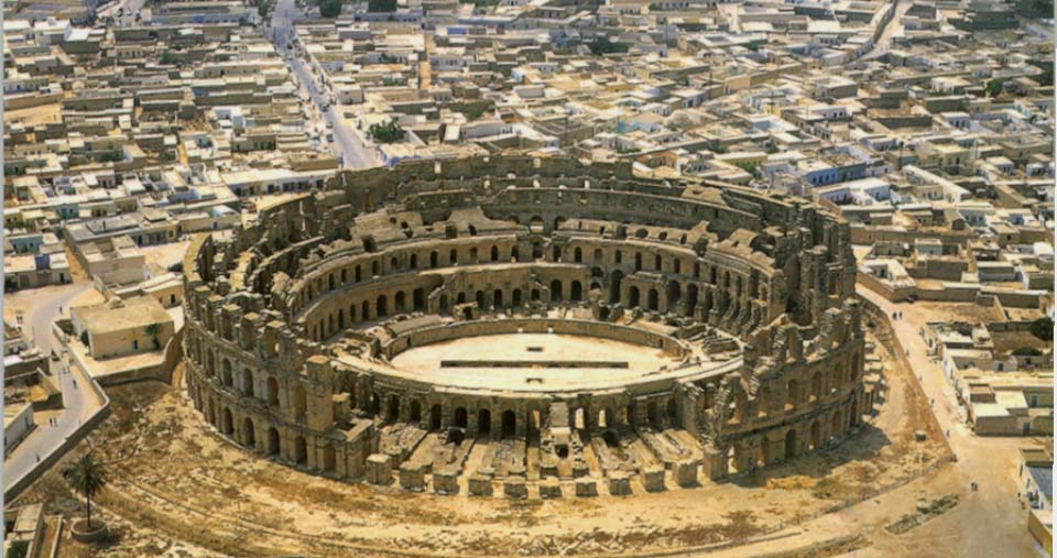 Anfiteatro El Jem - Maravilla de África — El Jem