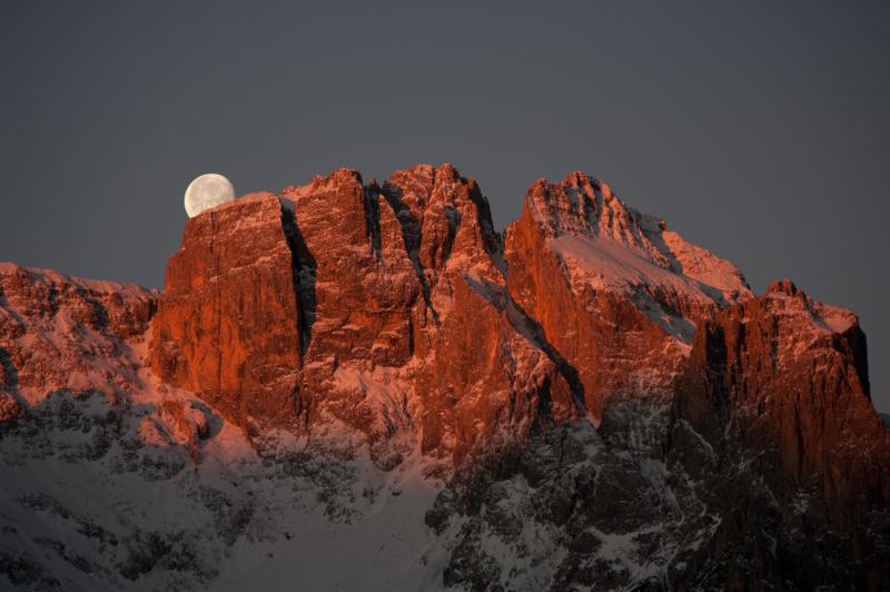 Sunset on the Brenta - Secret World — Madonna di Campiglio