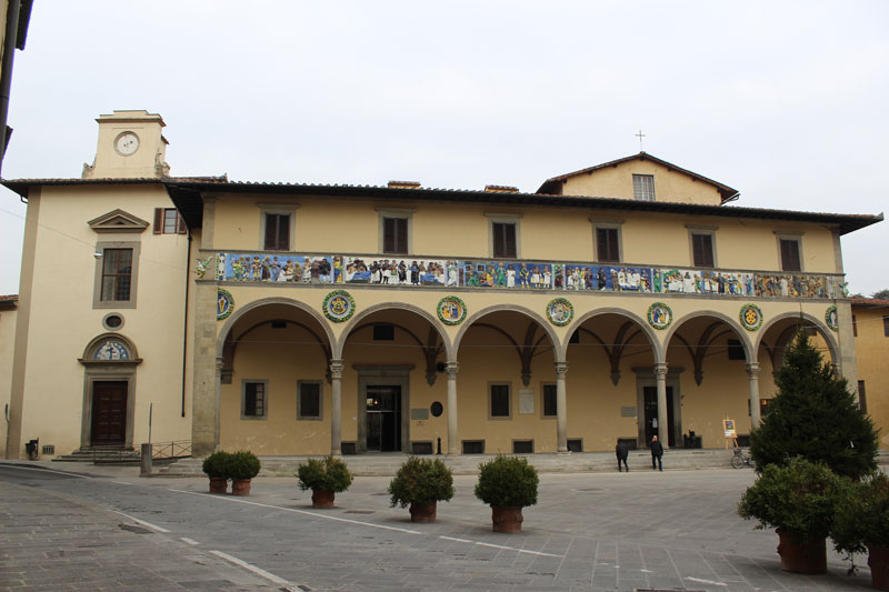 Robbiano friz Ospedale del Ceppo  - Pistoia | Secret World Trip Planner