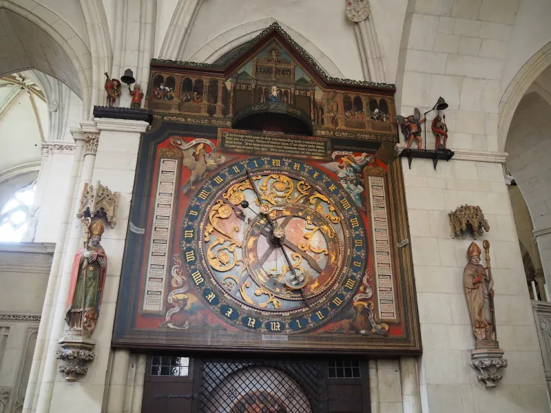 Reloj astronómico de la catedral de Munster, — Münster