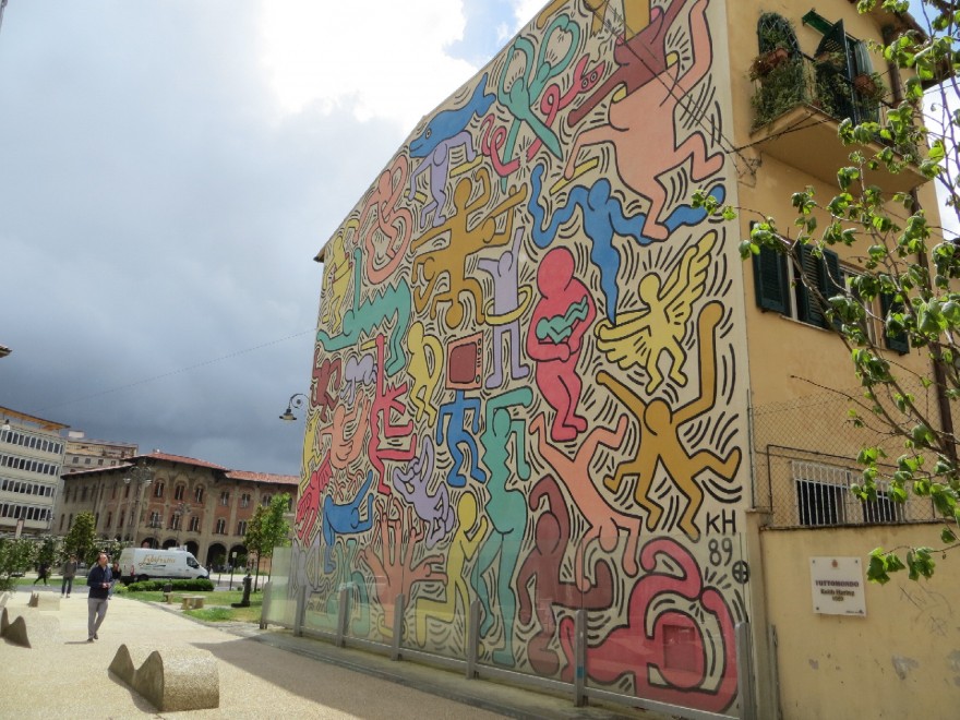 Keith Haring's Mural around the world - Pisa | Secret World Trip Planner