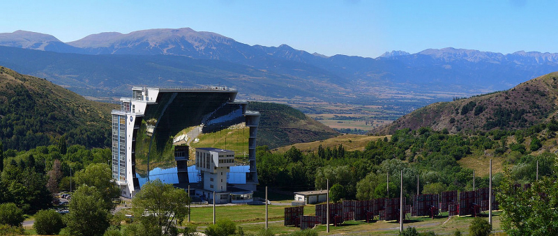 Solar Furnace - Font-Romeu-Odeillo-Via | Secret World Trip Planner