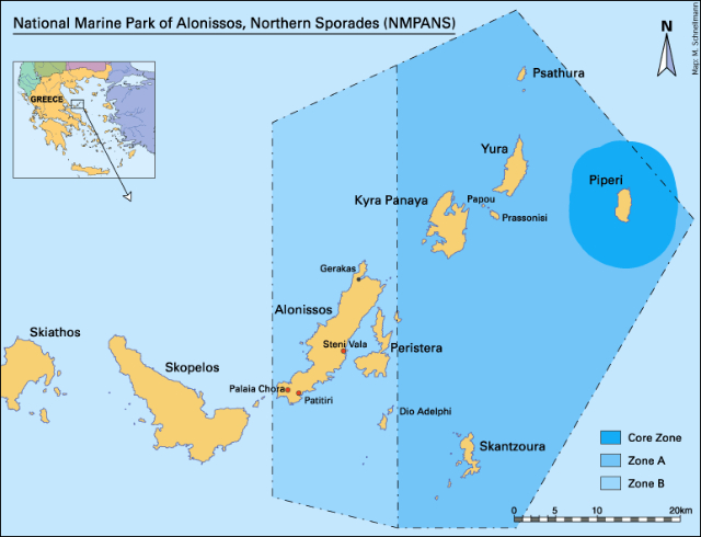 National Marine Park på Alonnisos og de nordlige Sporader - Alonnisos | Secret World Trip Planner
