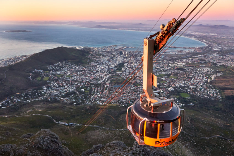 Table Mountain Aerial Cableway, South Africa — Cape Town