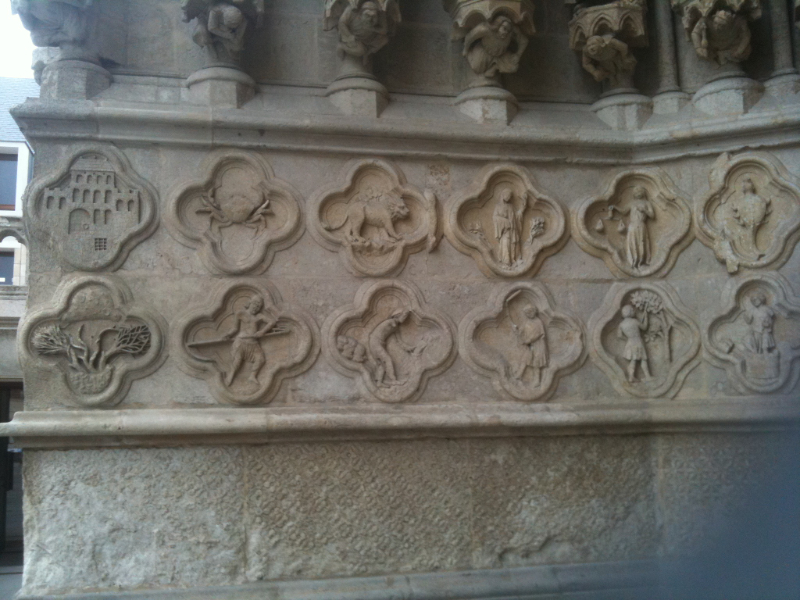 Zodiac Signs at Amiens Cathedral - Amiens | Secret World Trip Planner