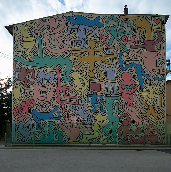Tuttomondo un Murales di Keith Haring - Pisa | Secret World Trip Planner