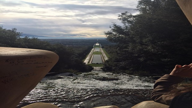 Il torrione in cima alla cascata - Caserta | Secret World Trip Planner