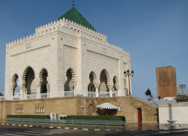  Mausoleum of King Mohamed V — Rabat