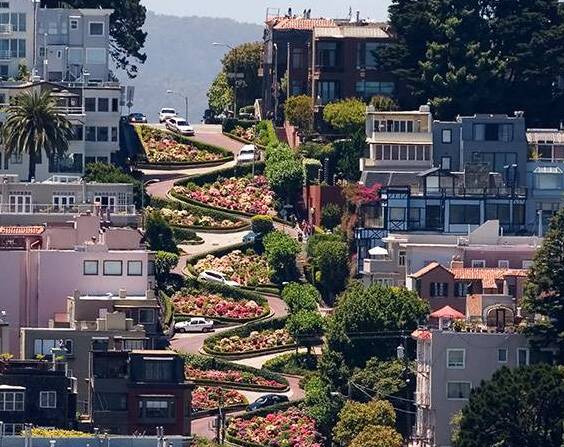Lombard Street: la calle más torcida del mundo ( San Francisco ) - San Francisco | Secret World Trip Planner