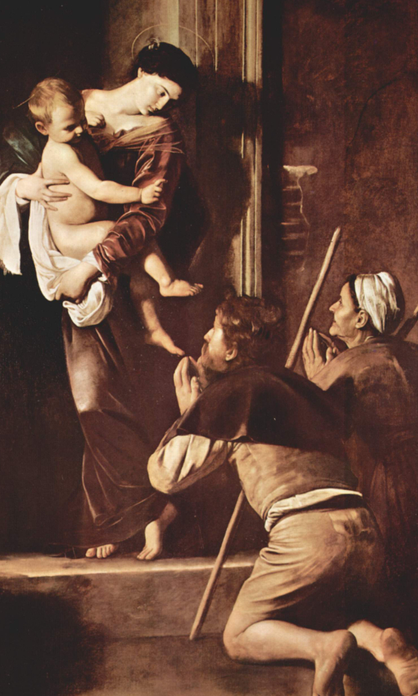 Madonna dei Pellegrini di Caravaggio(Madonna di Loreto) - Roma | Secret World Trip Planner