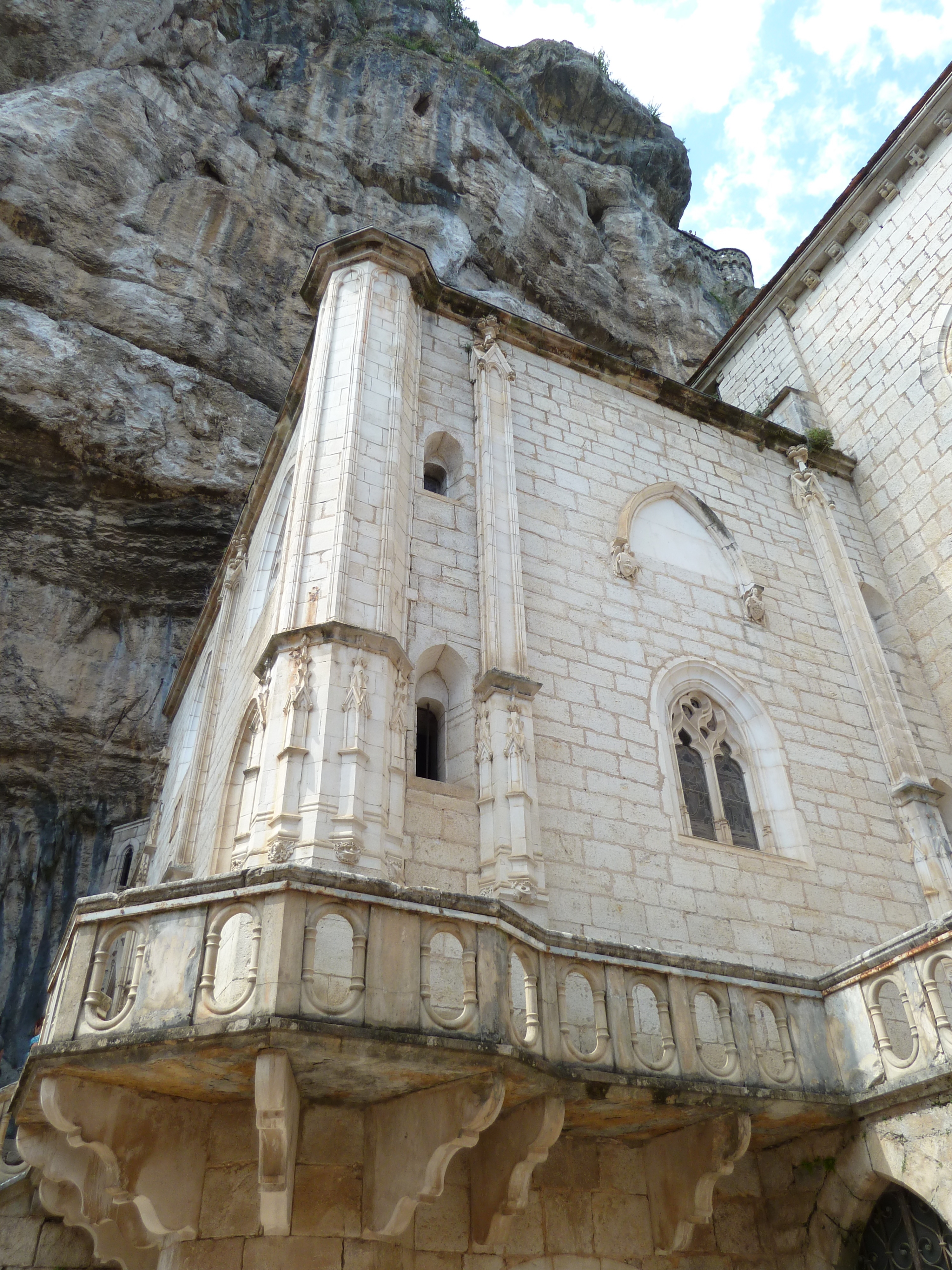 Rocamadour is a small village built on a steep rocky wall of the valley side. - Rocamadour | Secret World Trip Planner