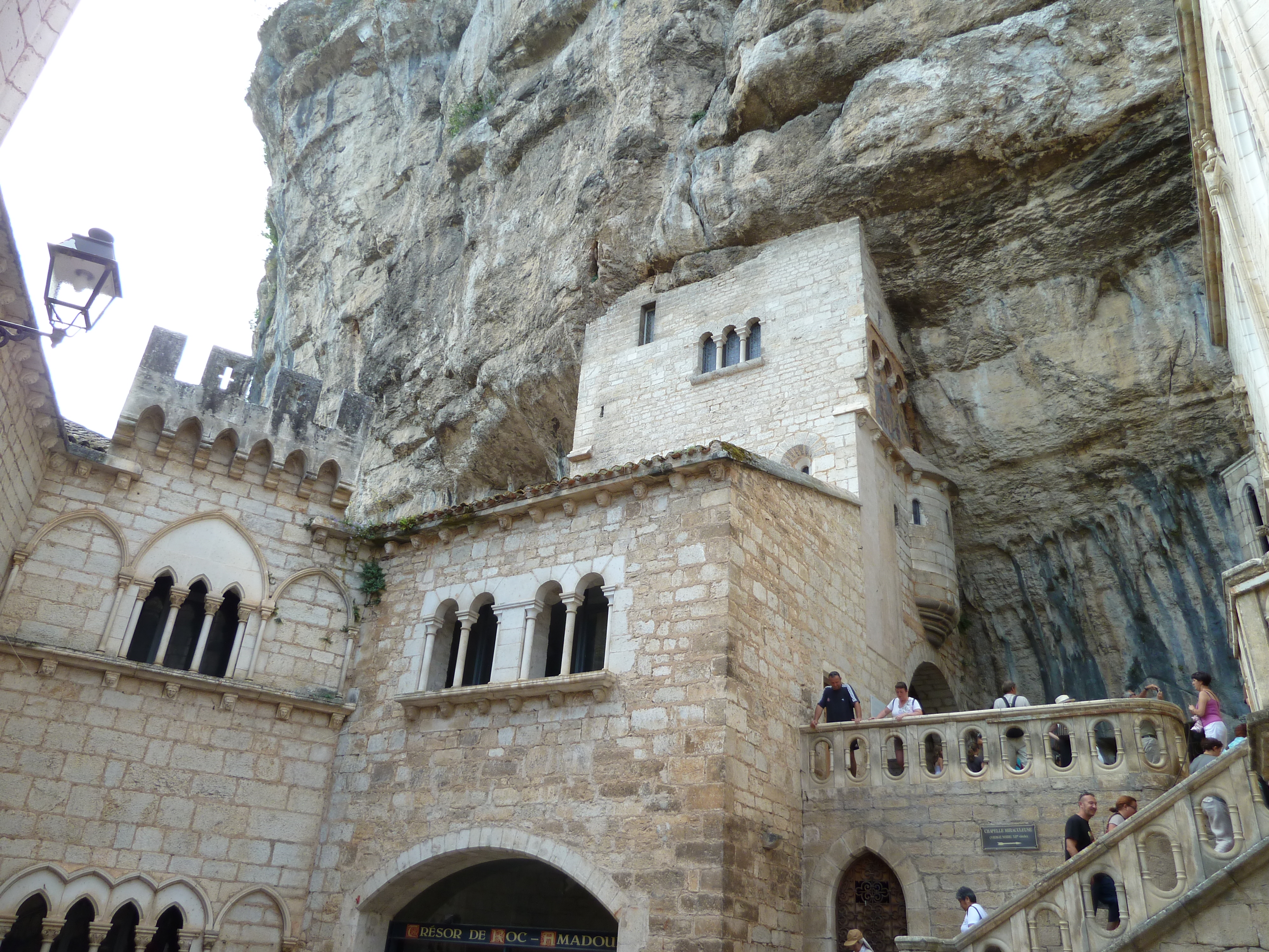 Rocamadour is a small village built on a steep rocky wall of the valley side. - Rocamadour | Secret World Trip Planner