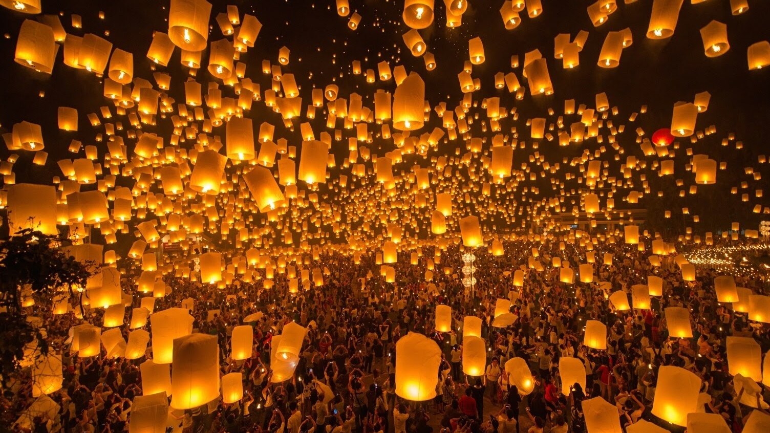 Sky Lantern Festival - Taiwan — Tainan City