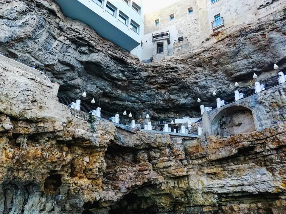 Italia: The Cliff Restaurant (Grotta Palazzese) - Polignano A Mare | Secret World Trip Planner