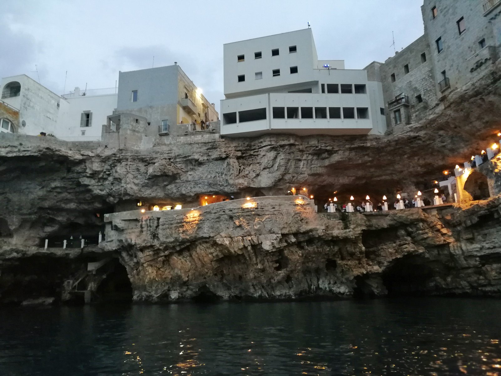 Italia: The Cliff Restaurant (Grotta Palazzese) - Polignano A Mare | Secret World Trip Planner