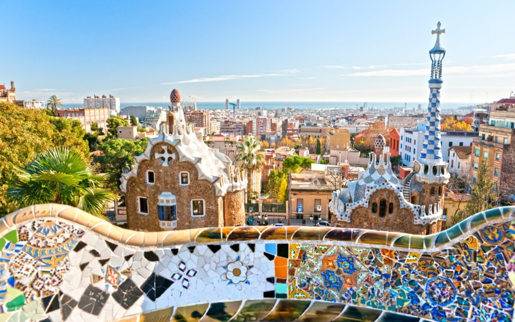 Barselonas Güell parks - Barcelona | Secret World Trip Planner