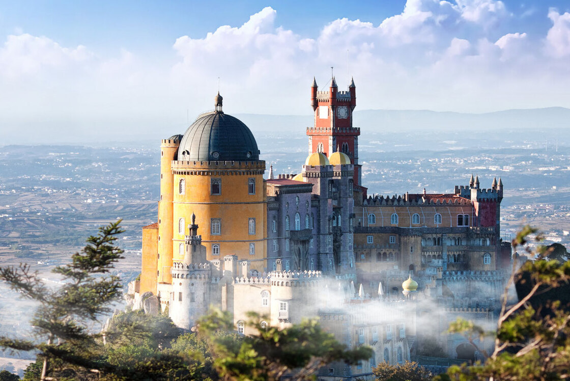 Pena Palace Sintra is the Portuguese Romantic symbol — Sintra