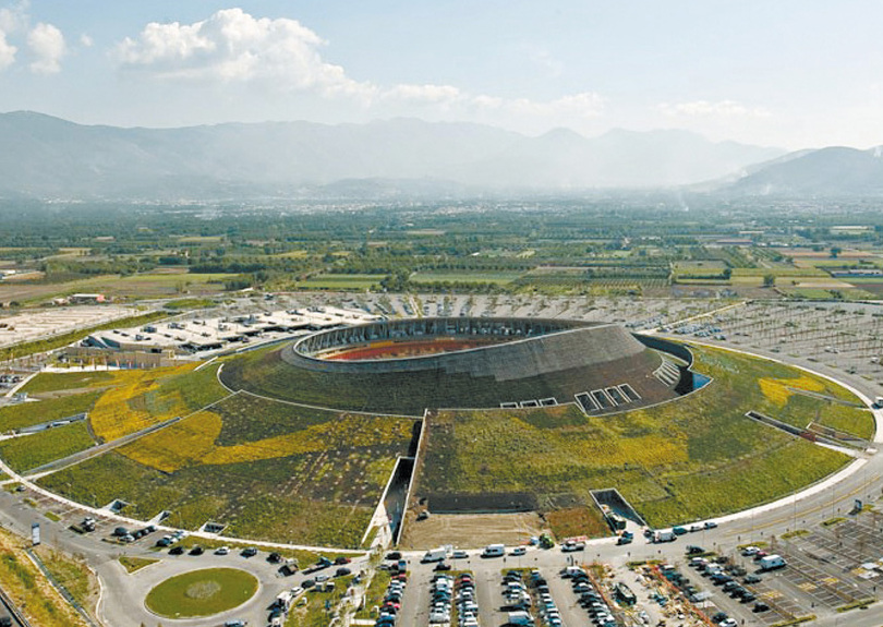 El buen volcán de Renzo Piano - Via Boscofangone | Secret World Trip Planner