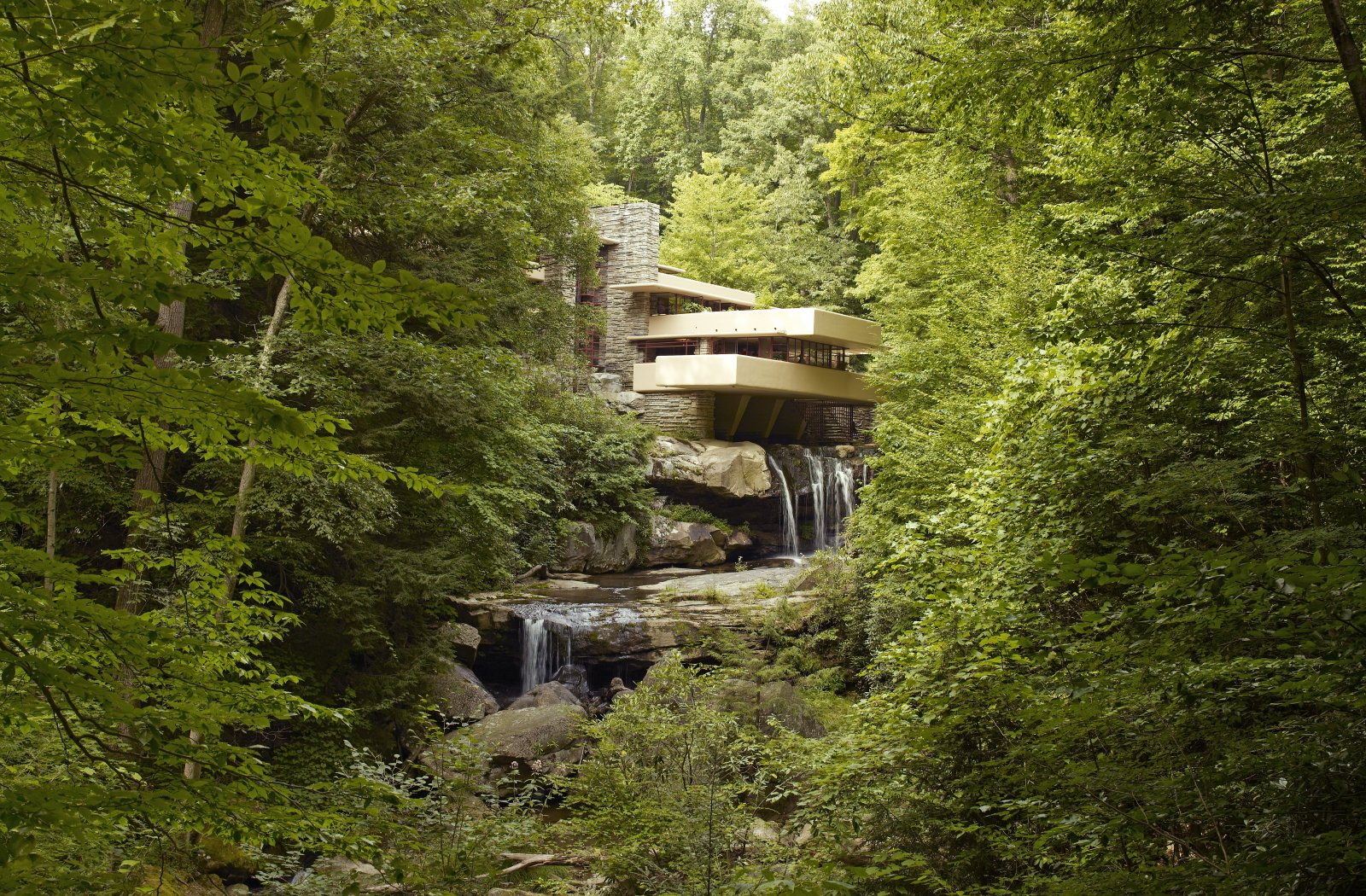 Fallingwater o Residencia Kaufmann de Frank Lloyd - Mill Run | Secret World Trip Planner