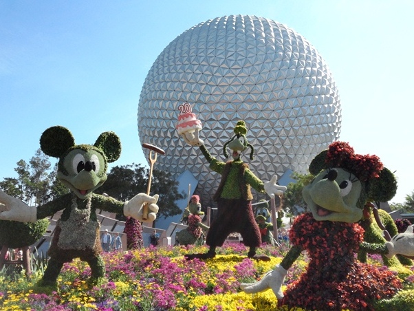 Epcot is the second park built at Walt Disney World — Orlando