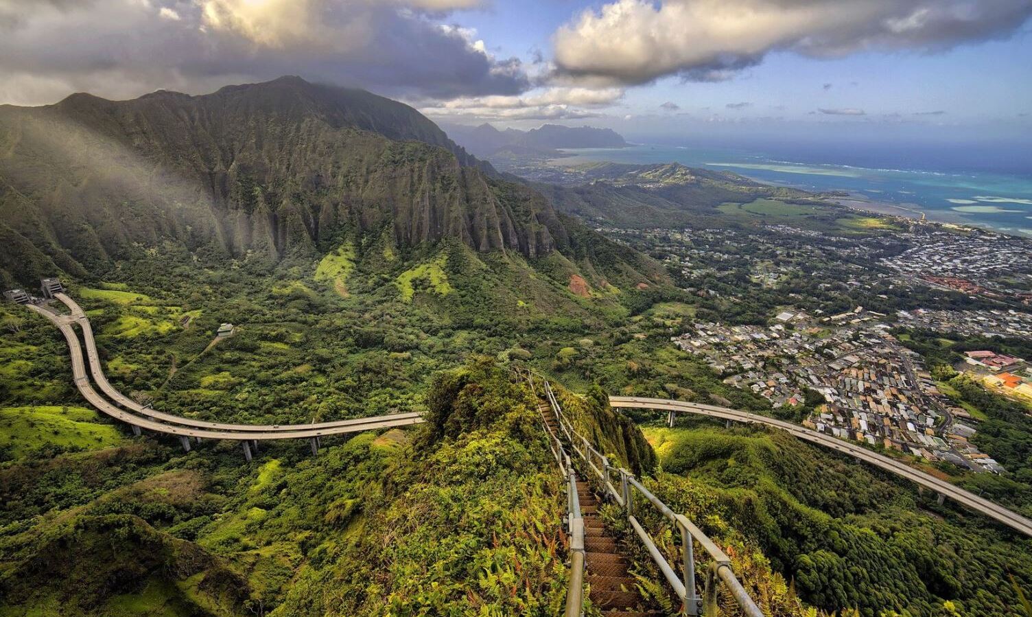 Haiku Stairs Known as the Stairway to Heaven - Kaneohe | Secret World Trip Planner