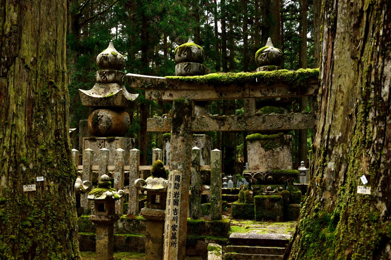 Templo de Okunoin
 - K?ya | Secret World Trip Planner