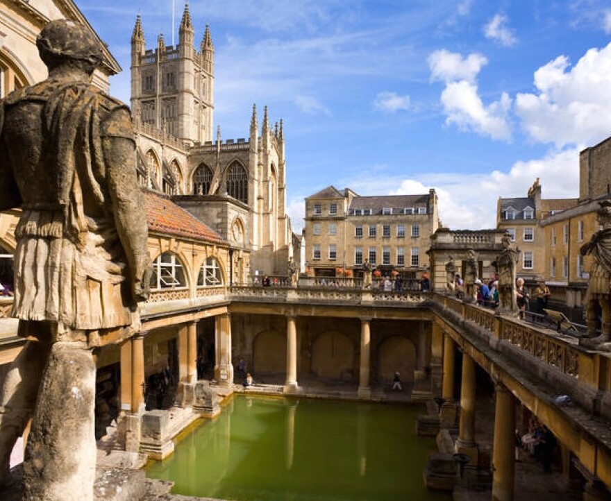 Bath - The Roman Baths - Bath | Secret World Trip Planner
