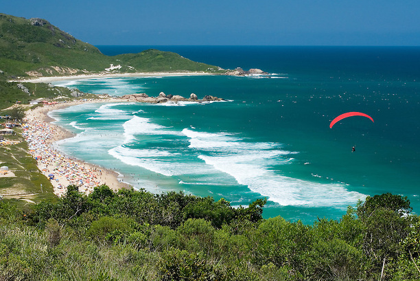 Praia Mole in Brasile — Florianópolis