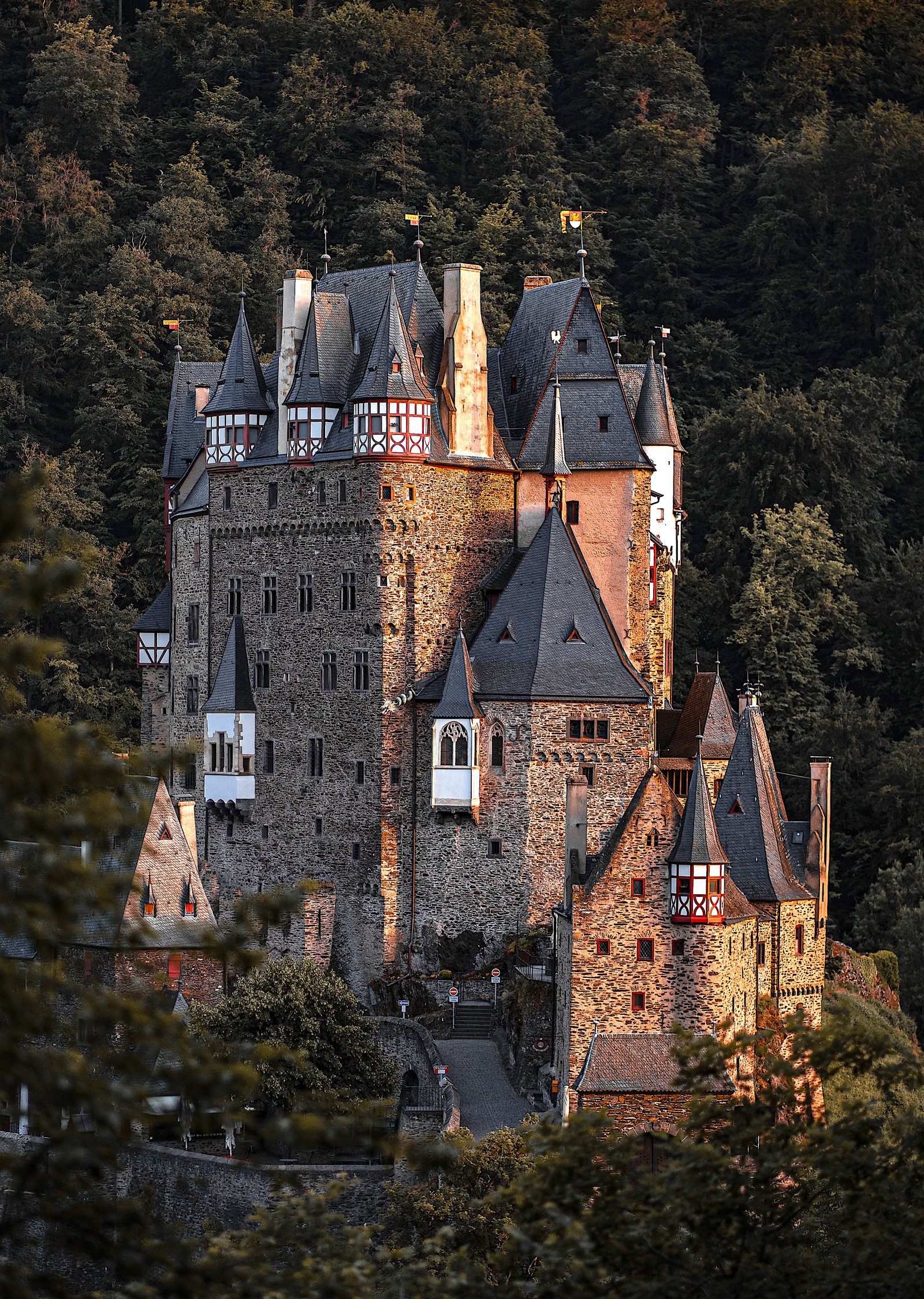 Eltz Castle (German: Burg Eltz) - Münstermaifeld | Secret World Trip Planner