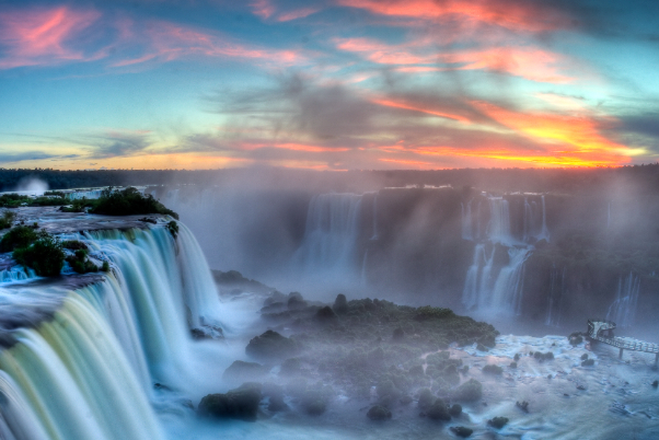 Una de las maravillas más impresionantes del mundo, las cataratas de Iguazú