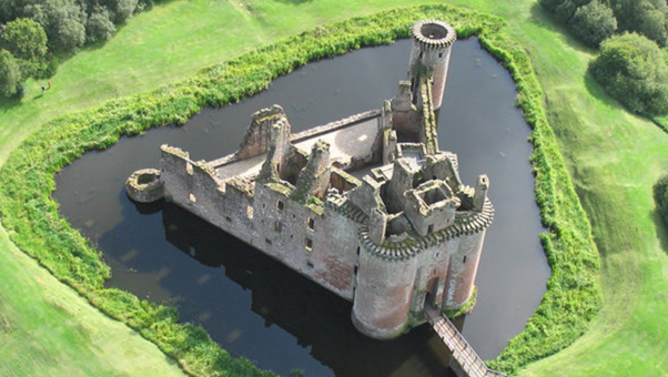 Dumfries Castillo de Caerlaverock — Dumfries