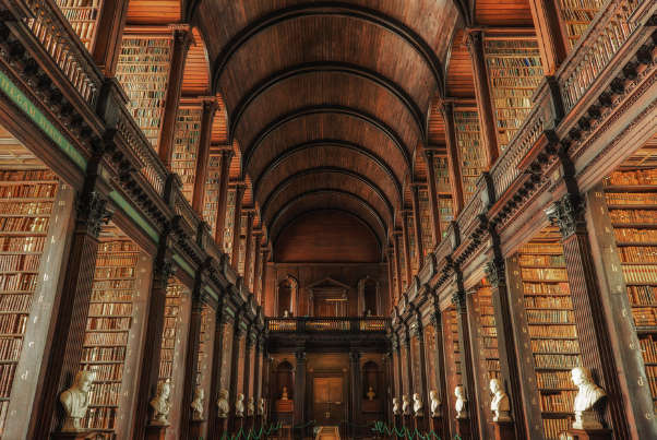The gorgeous Library of Trinity College Dublin | Secret World Trip Planner