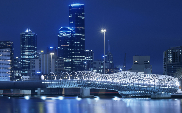 Puente Webb en Melbourne - Docklands | Secret World Trip Planner