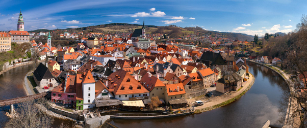 Cèsky' Krumlov är en vacker medeltida stad. - ?eský Krumlov | Secret World Trip Planner