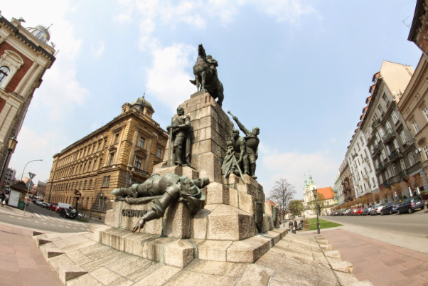 Battle of Grunwald monument — Kraków