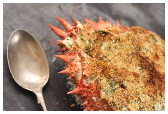 Baked txangurro - San Sebastián | Secret World Trip Planner