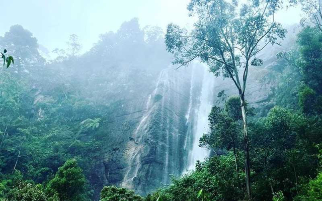 Cascada del Salto del Amante — Distretto di Nuwara Eliya