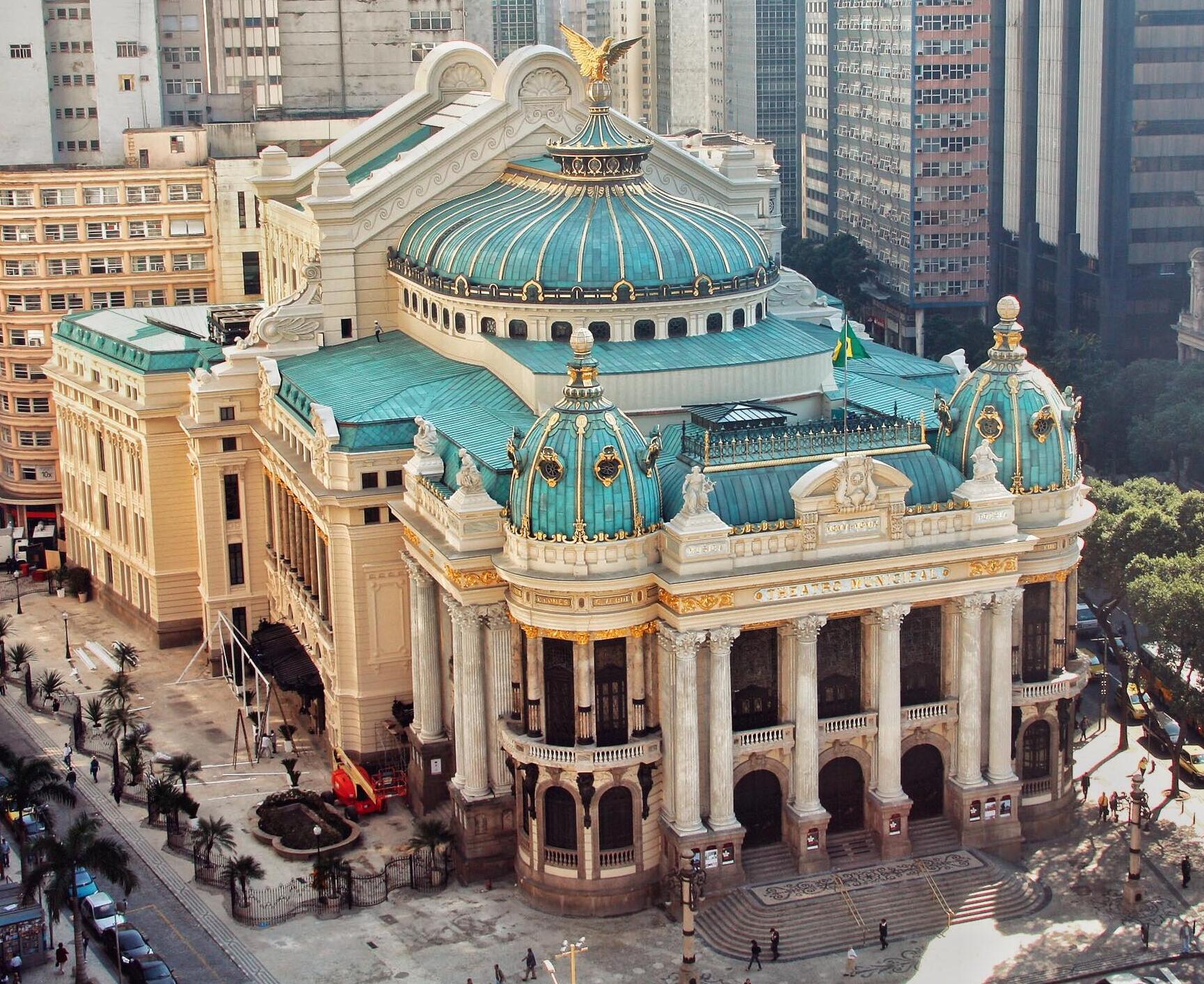 Teatro de Río de Janeiro :  Uno de los edificios más hermosos de Brasil. - Rio de Janeiro - RJ | Secret World Trip Planner