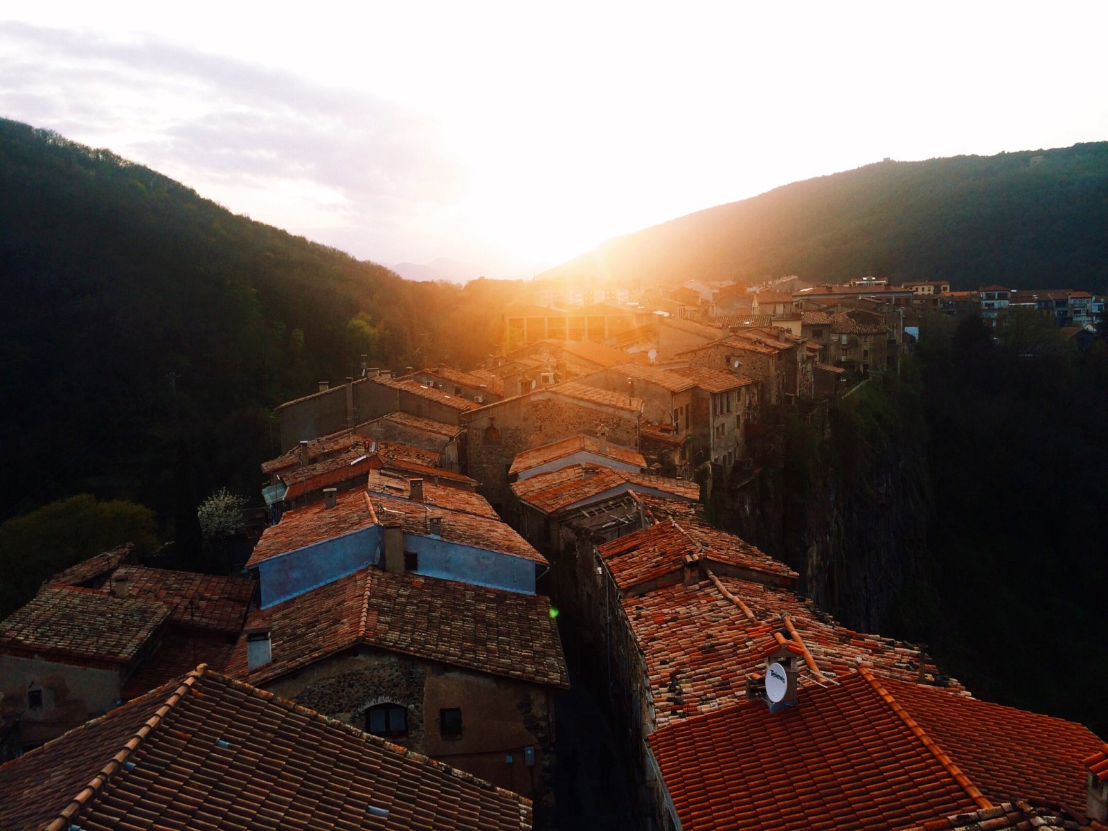 Catalonia: Castellfollit de la Roca, a typical village - Castellfollit de la Roca | Secret World Trip Planner