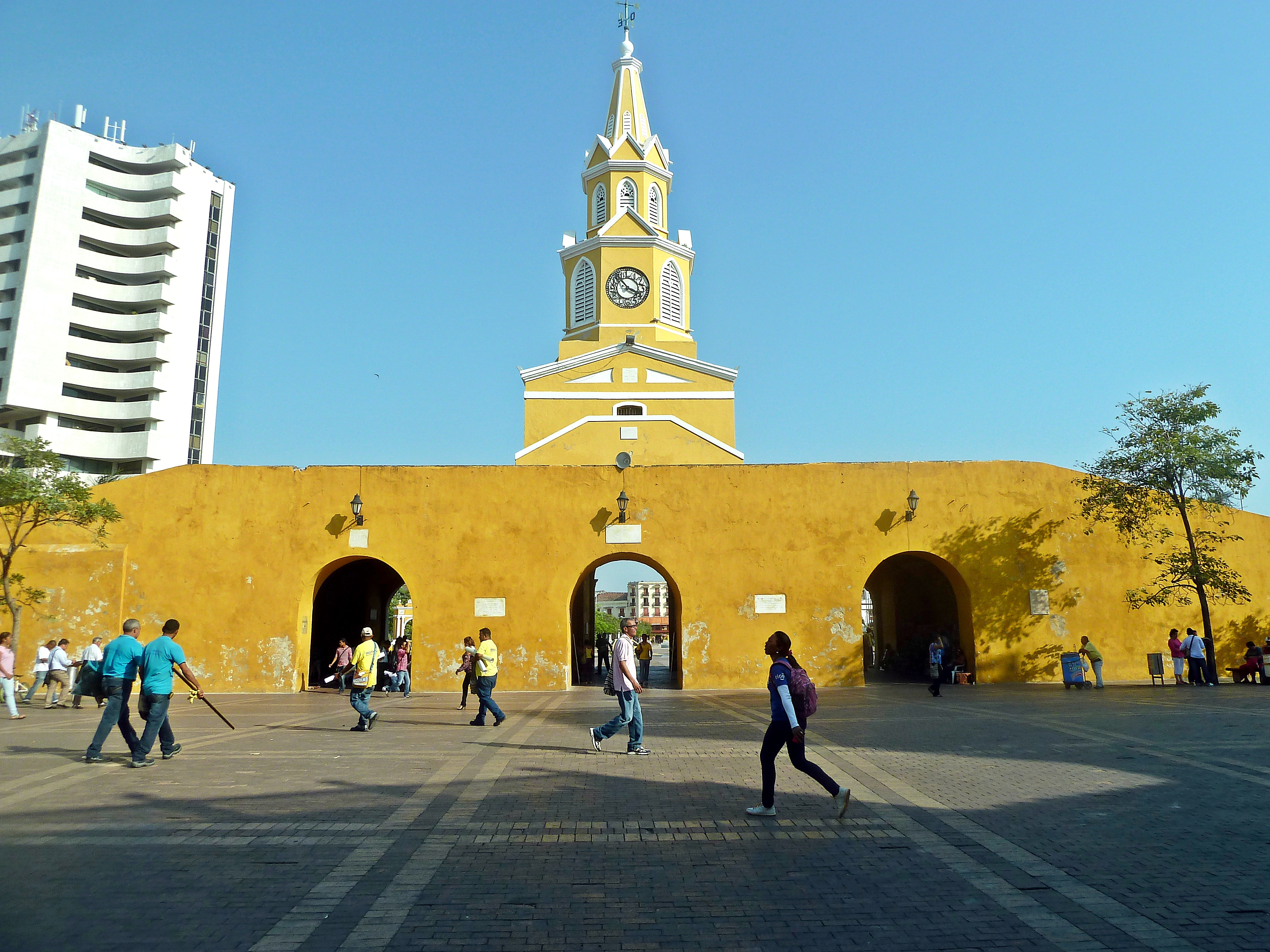 Cartagena | Torre del Reloj gate - Cartagena | Secret World Trip Planner