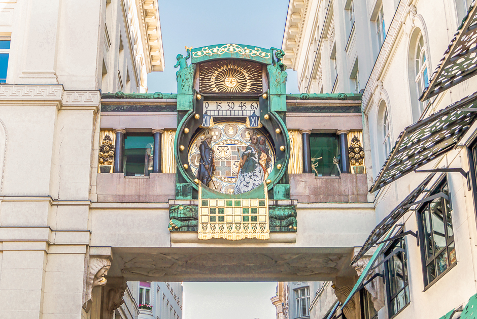 लंगर घड़ी, वियना के सबसे प्रसिद्ध घड़ी - Wien | Secret World Trip Planner